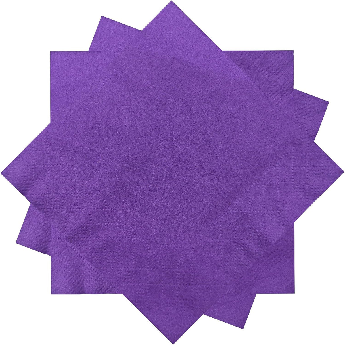 300 Count Purple Beverage Cocktail Napkins 2-Ply