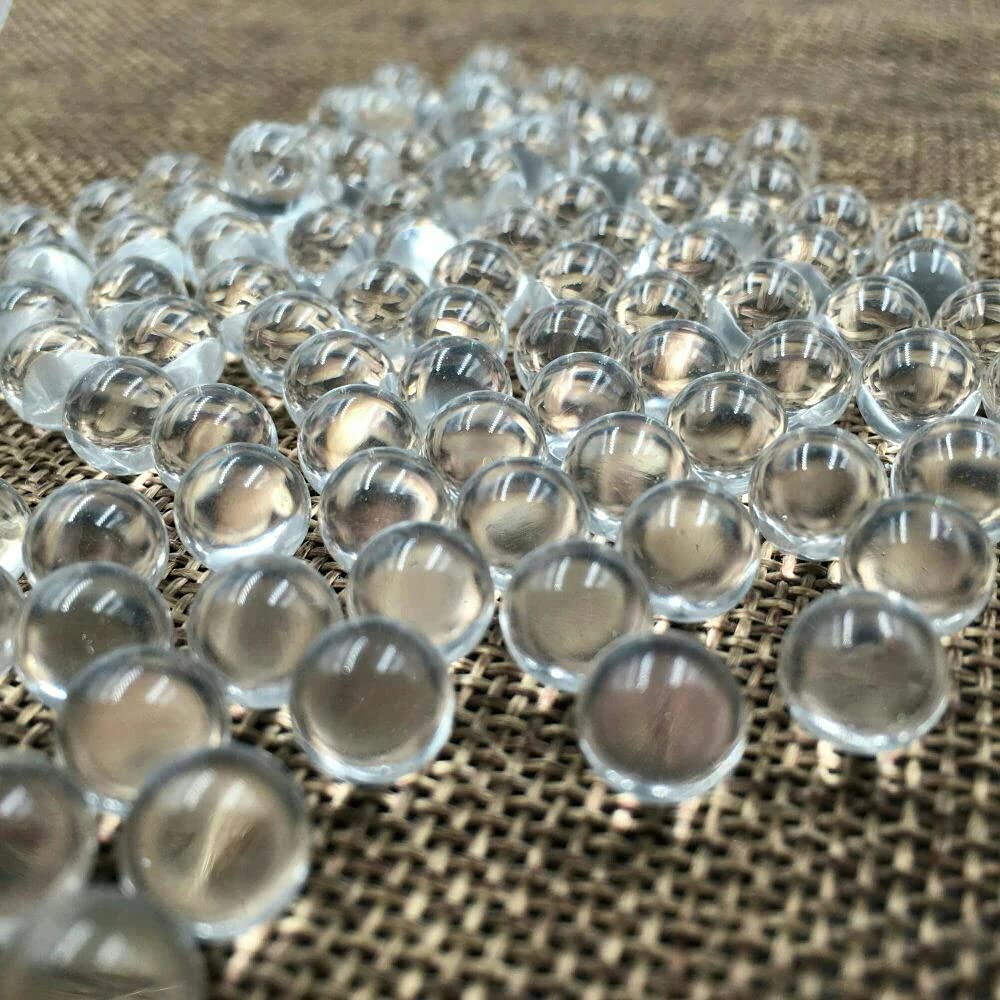 20pcs/Pack 10mm 14mm 16mm Clear Glass Marbles Solid Marble Beads Marbles Games Bouncing Ball Pinball Machine Vase