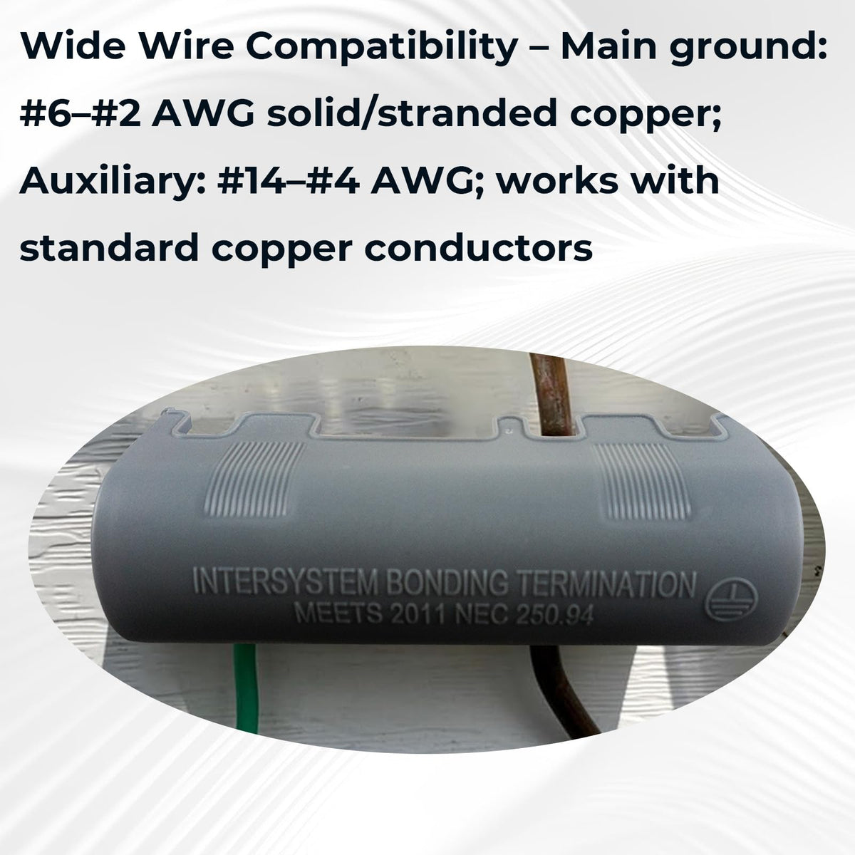 Mengfan 42400 Intersystem Bonding Bridge Conduit Fitting
