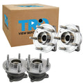 TRQ 2 Piece Wheel Bearing & Hub Assembly Set