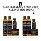 Complete Beard 4 Step Grooming Kit, Straight Up