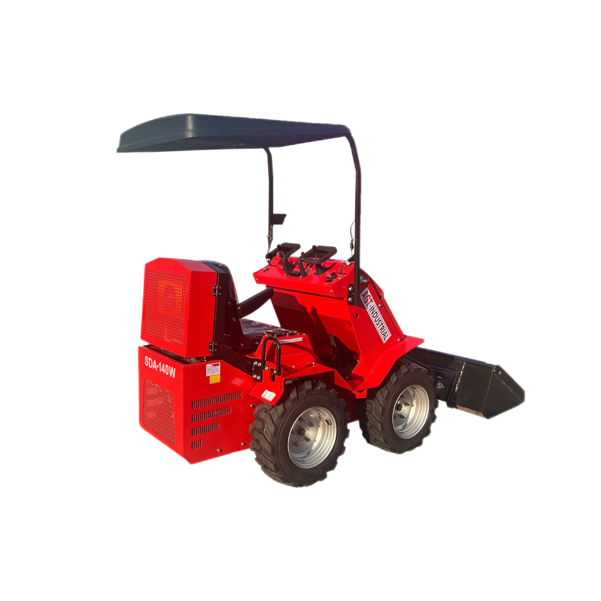 SDA-140W Mini Skid Steer 760kg Weight Tight Access Loader
