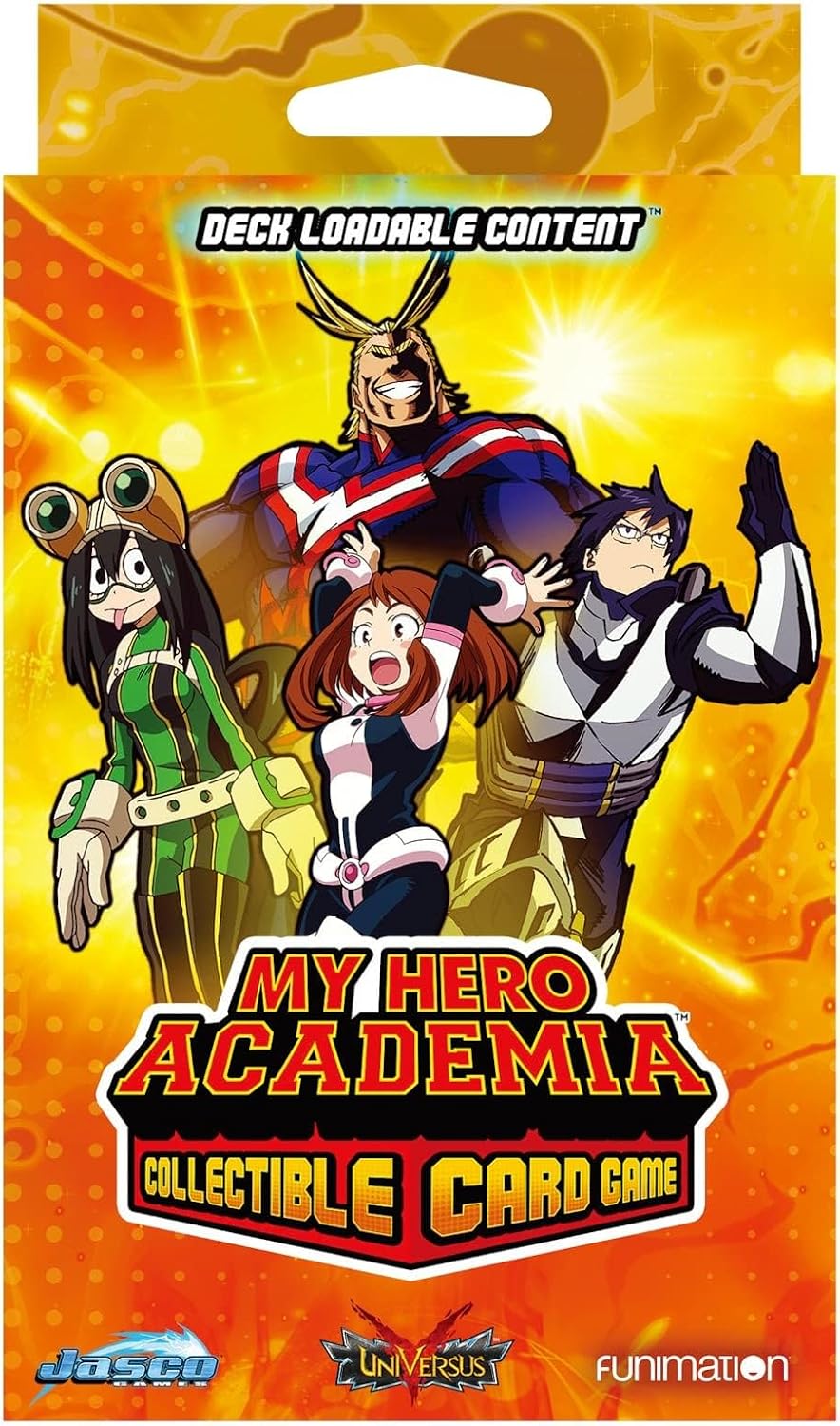 Games Jasco My Hero Academia Collectible Card Game Series 1 Deck-Loadable Content | Trading Card Game for Adults and