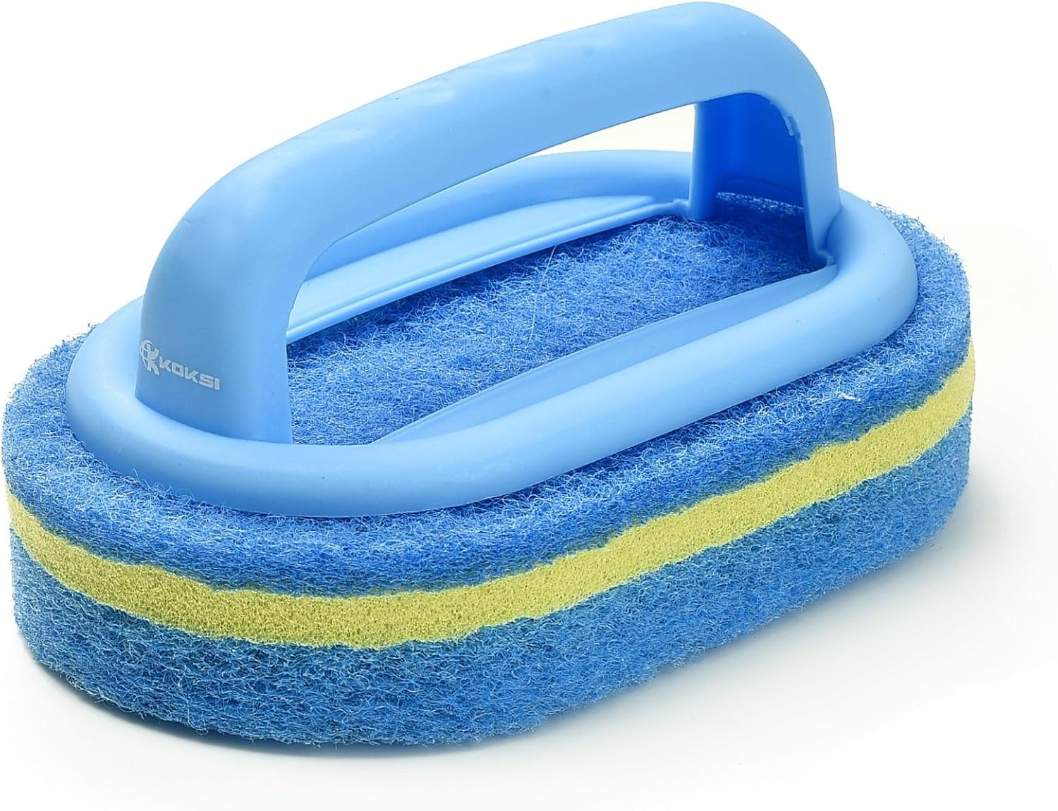 Scrub Brush Set for Bathroom Kitchen Bathtub Toilet Deep Cleaning Brush Tools All Purpose Cleaner Sponge Scrubbing
