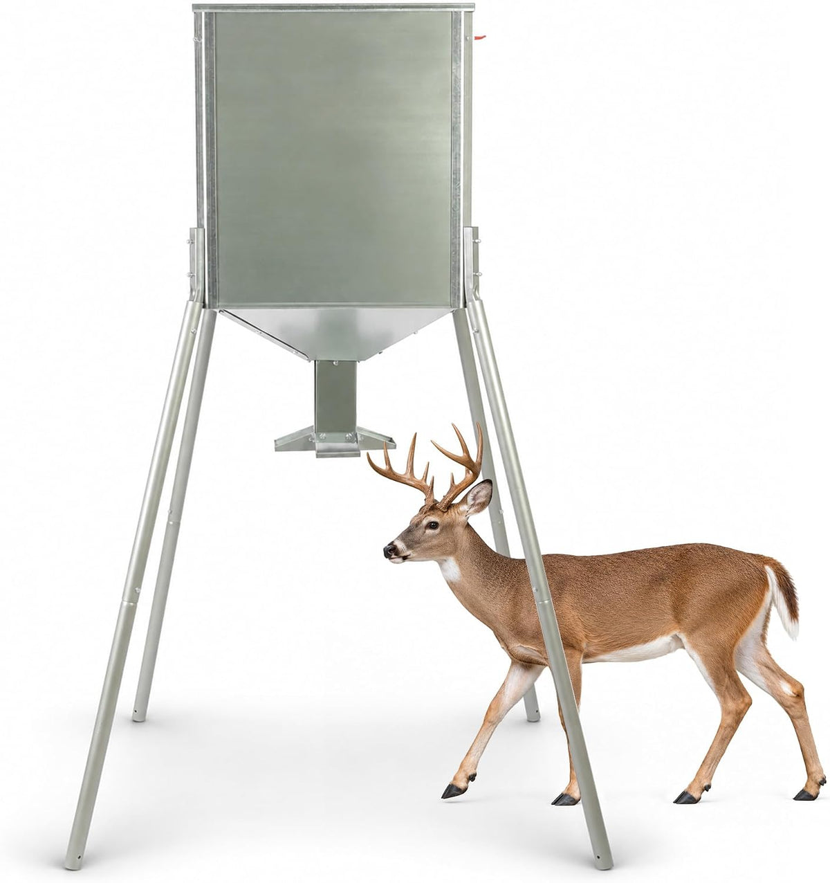 Gravity Deer Feeder Hunting Game 450 LB Large Capacity w/o Foot Kit