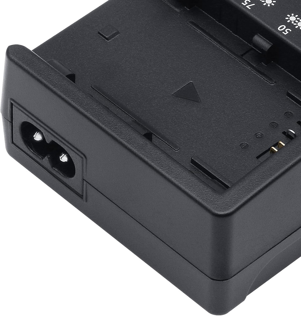 LP-E6 Battery Quick Charger for Canon: Compatible with LP-E6 LP-E6N LP-E6NH | LC-E6 LC-E6E Battery for Canon EOS R5