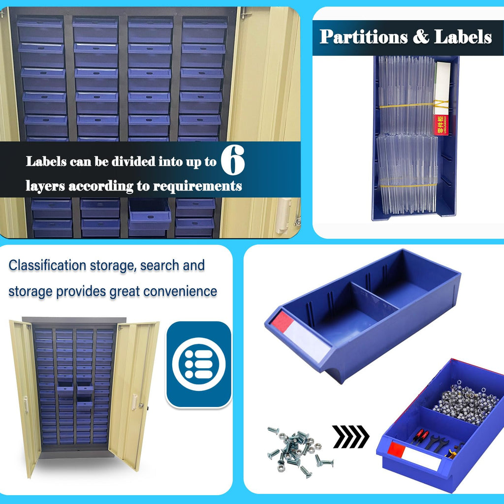 60 Drawer Parts Storage Cabinet