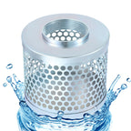 Carbon Steel Round Hole Suction Strainer Filter for Water Pumps - 3 inch