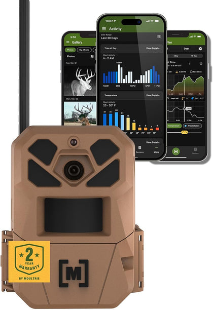 Edge 3 Cellular Trail Camera - 40MP, 0.5s Trigger | Scout from Anywhere, HD photos via Mobile app, 1080p video