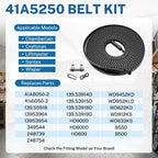 41A5250 Garage Door Opener Drive Belt Kit for Chamberlain LiftMaster