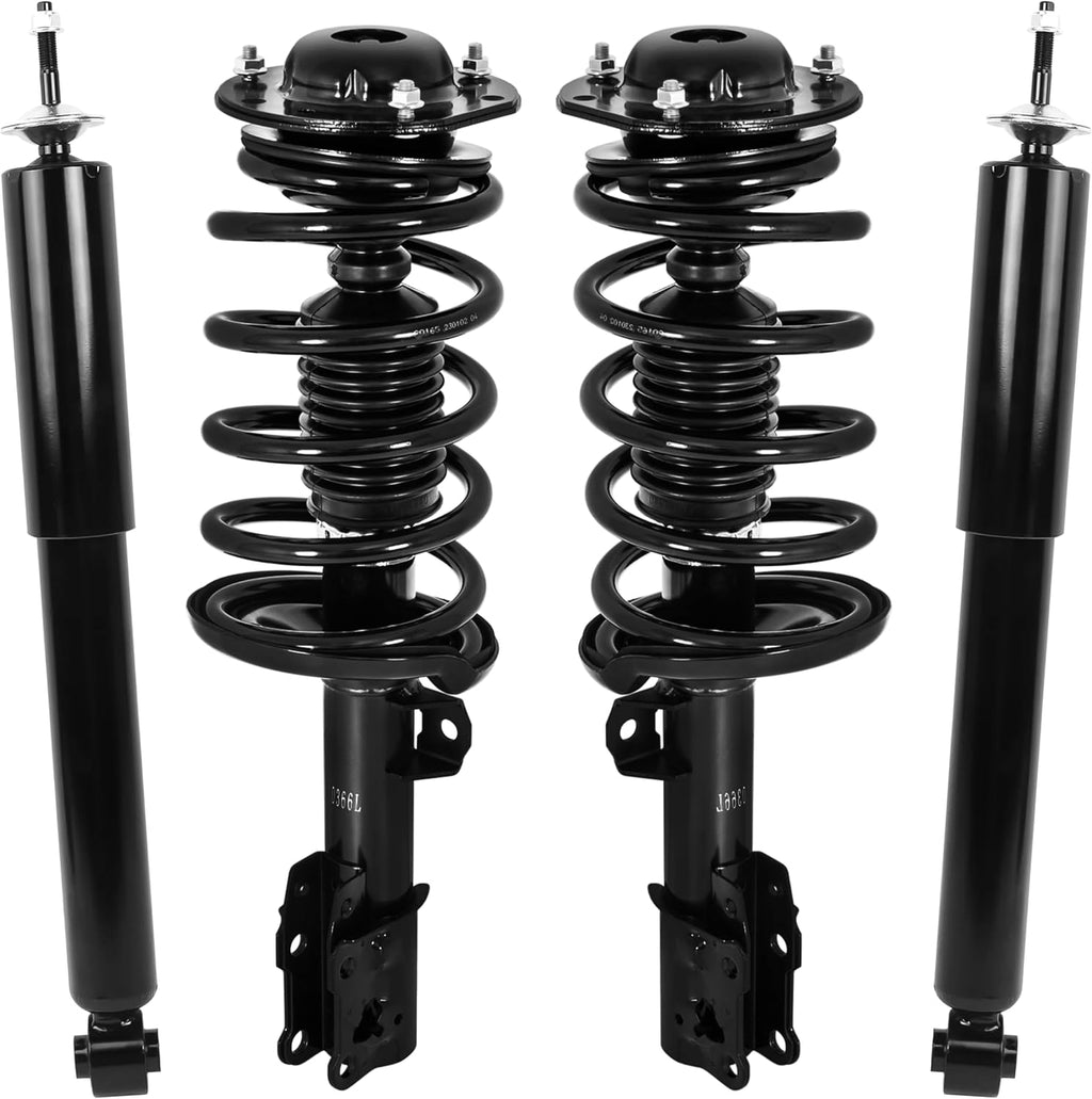Front and Rear Strut Assembly Compatible with 2004-2011 Chevy Malibu