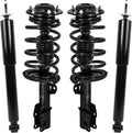 Front and Rear Strut Assembly Compatible with 2004-2011 Chevy Malibu