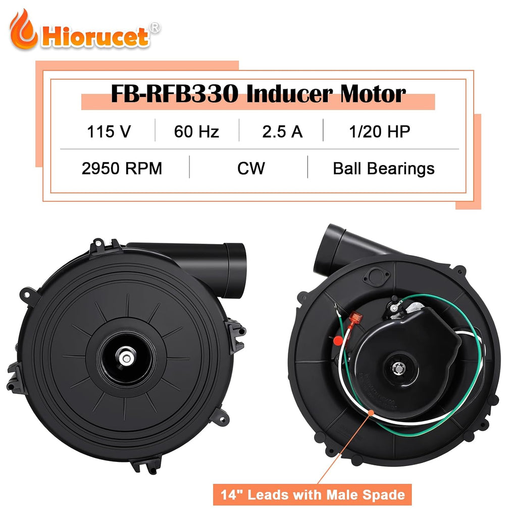 1172823 Draft Inducer Motor for ICP Heil Tempstar Arcoair Furnace Parts