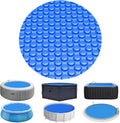 Bubble Solar Pool Cover 6 ft Round for Above Ground Inground Pools | Solar Bubble Wrap Covers for Hot Tub Spa Thermal