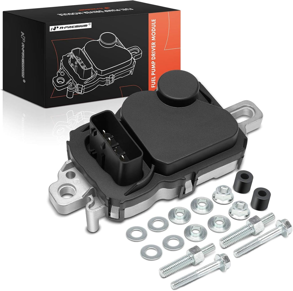 A-Premium Fuel Pump Driver Module with Bolts Compatible with Ford, Lincoln