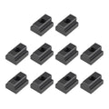 uxcell M8 Thread T Slot Nuts Alloy Steel Black Oxide Finish 10Pcs