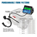 2 Pieces Runleader Backlight Hour/Tach Meter, Maintenance Reminder