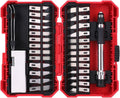 29-Piece Precision Hobby Knife Set with Razor-Sharp Blades, Modeling Tools, Anti-Slip Rubber Grip, Black, Silver, Red