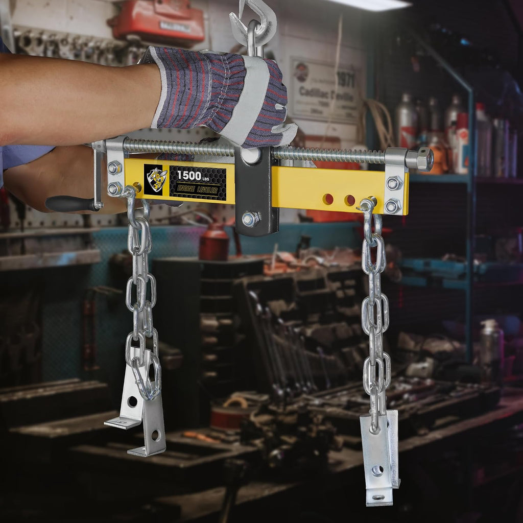Engine Hoist Shop Crane Engine Leveler 1500lbs