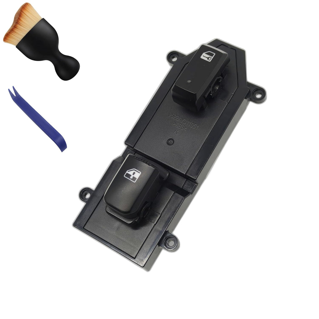 Passenger/Front Right Side Power Window Switch Compatible with Hyundai Santa Fe 2007-2012, Replaces OEM 93575-2B000, 935752B000