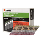 30 Degree Galvanized Framing Nails, 3" x .120", Ring, 2000 Ct