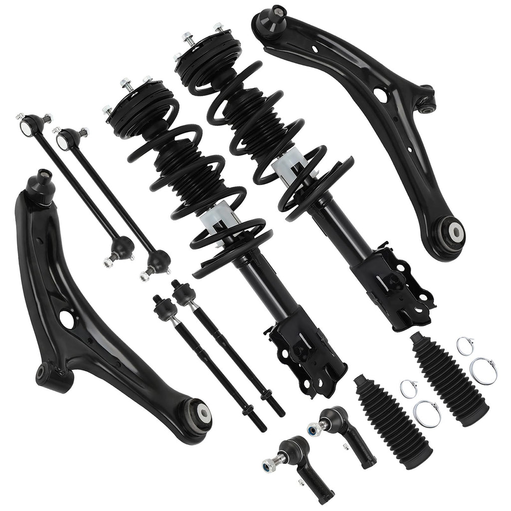 Front Struts Suspension kit 2011-2019 for Ford Fiesta 1.6L