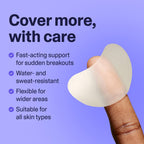 Clear Pimple Patch Clusters for Face, Large Hydrocolloid Acne Spot