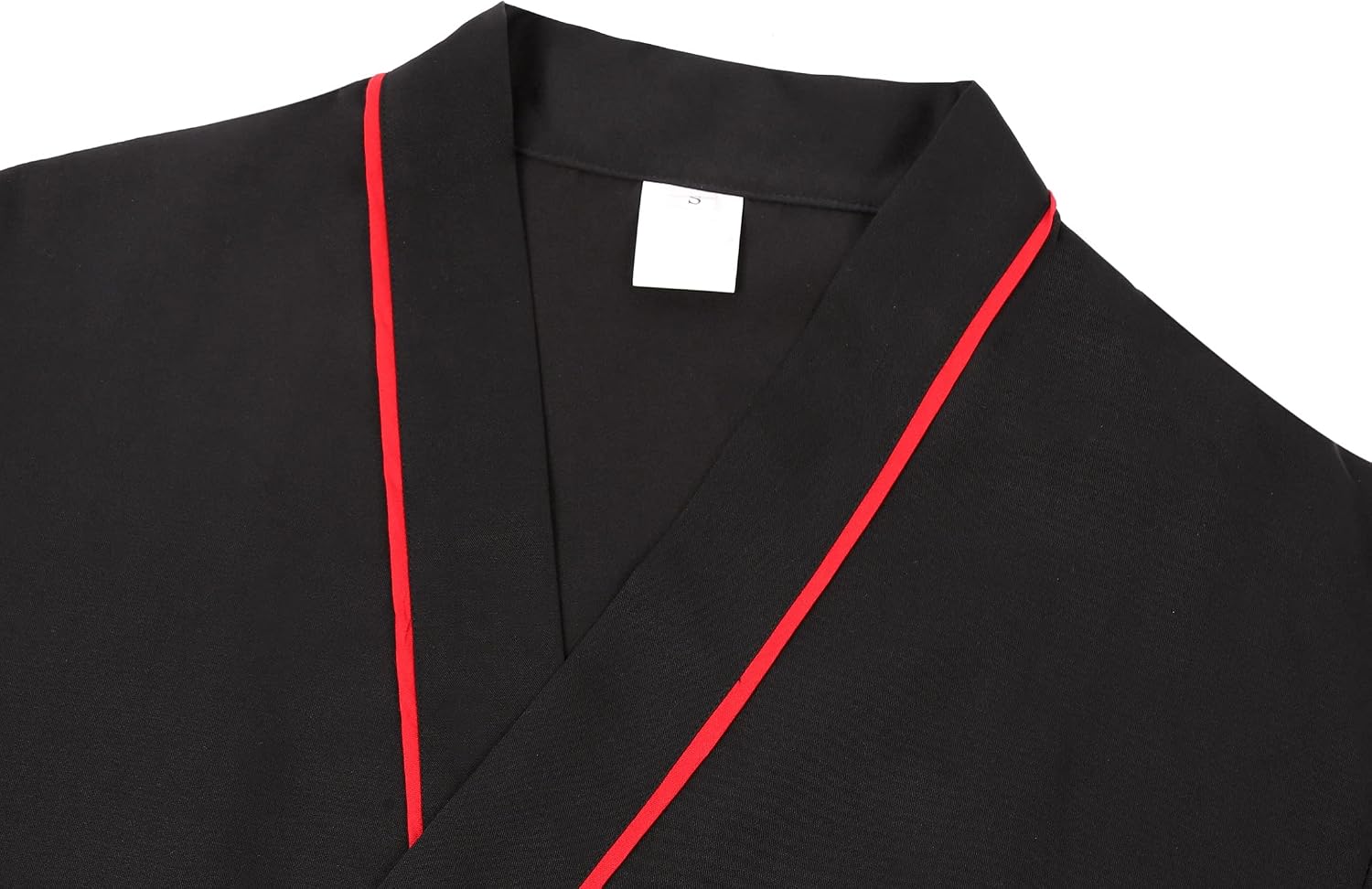 Sushi Chef Coat Unisex 3/4 Sleeve Japanese Chef Kimono Restaurant Uniform for Men and Women