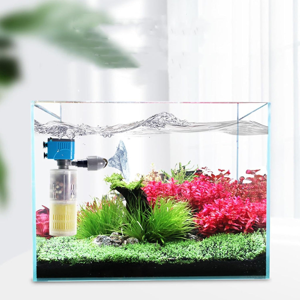 Powerhead ,Fish Small 360° Automatic Uniform Rotation Circulation Pump Freshwater Saltwater Maker for Aquarium