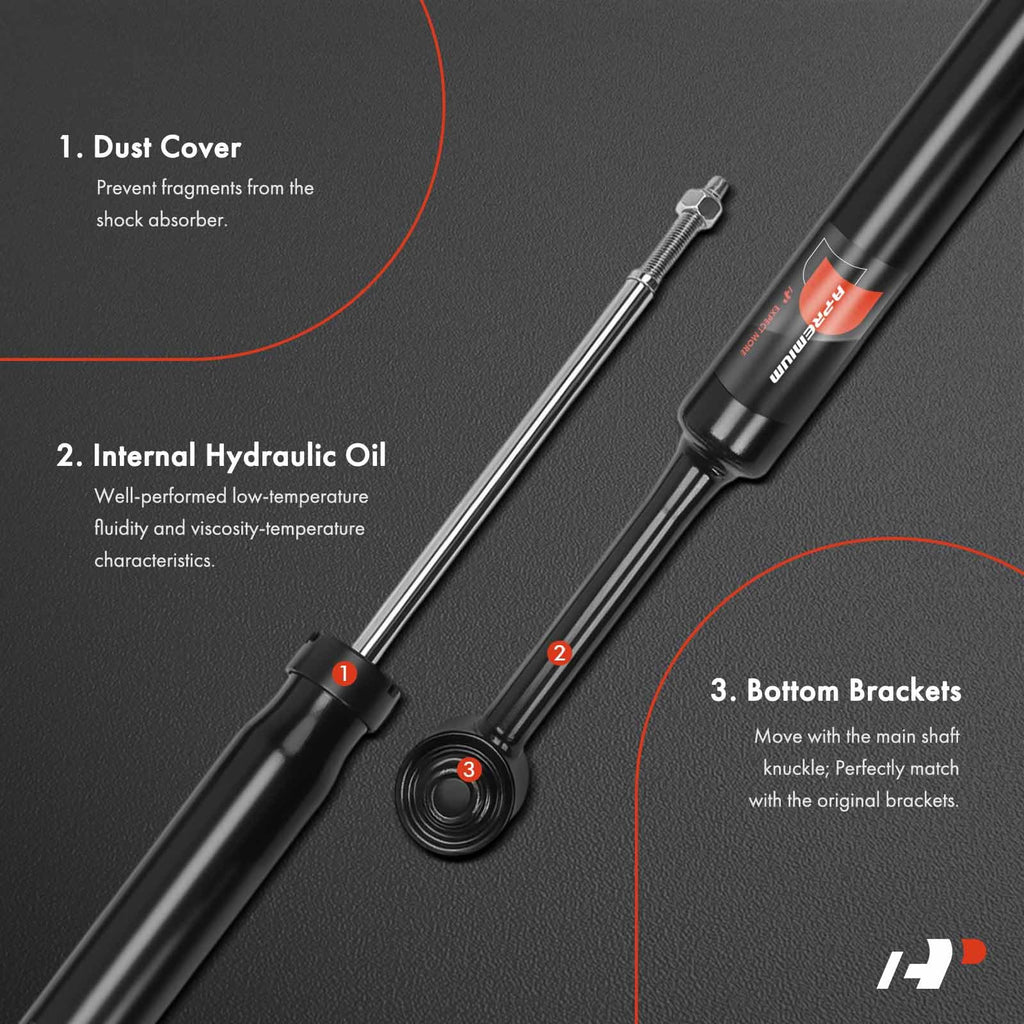 A-Premium Rear Shock Absorber Compatible with Jeep