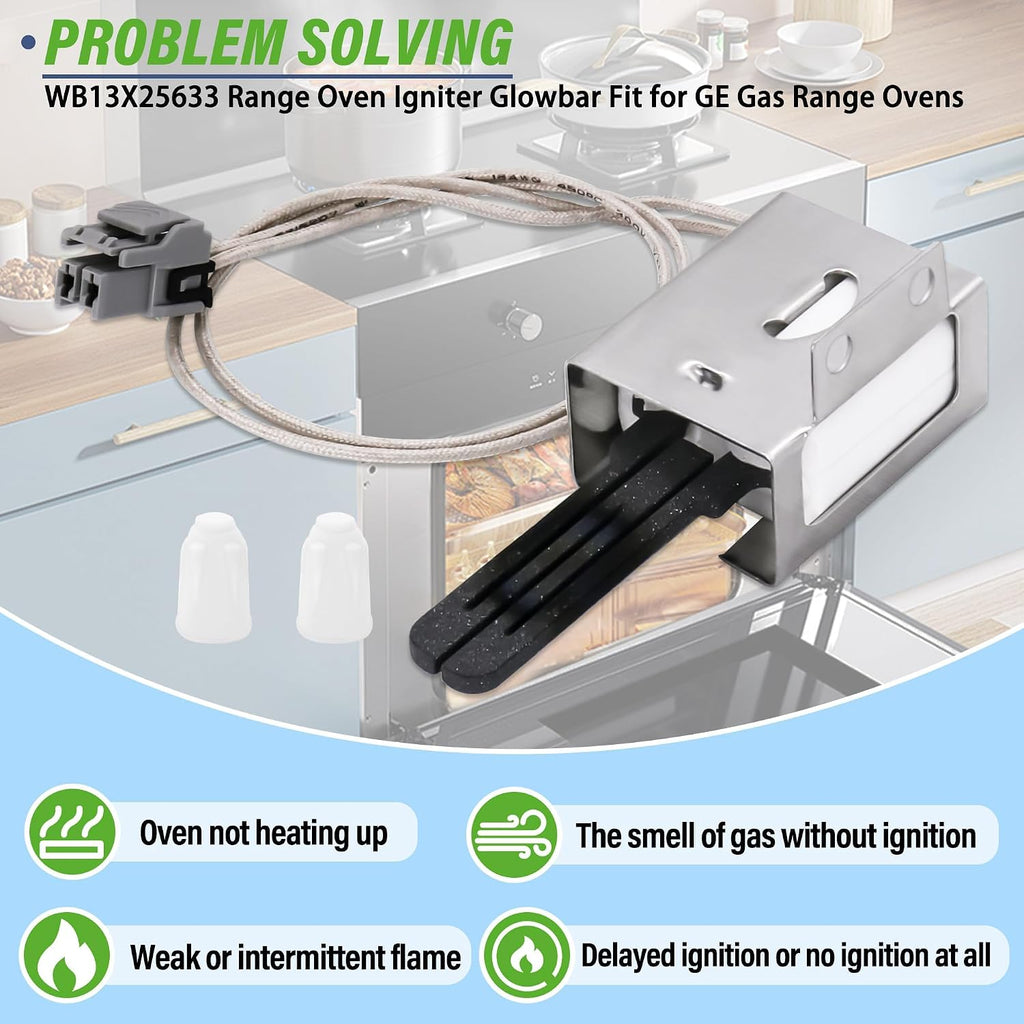 WB13X25633 Range Oven/Stove Range Igniter Glowbar Fit for G.E PGS960SEL4SS