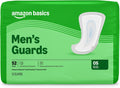 Men's Incontinence Guards, Maximum Absorbency, 52 Count, (1 Pack of 52), Packaging May Vary