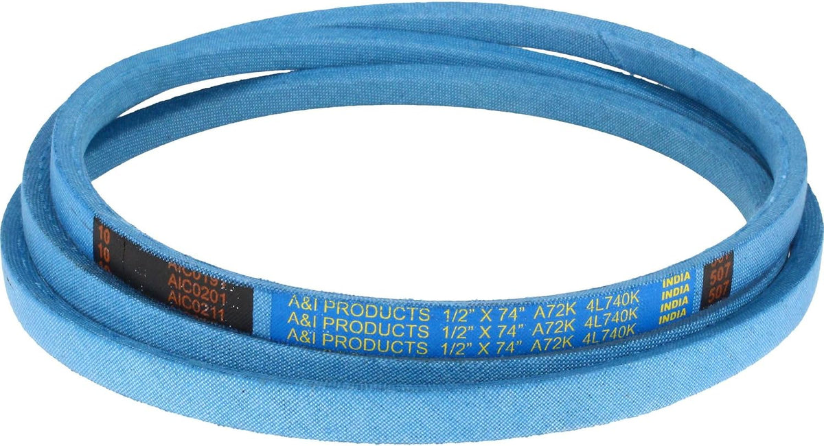 A&I A72K Premium Kevlar V-Belt - 1/2" Top Width, 74" Outside Circumference