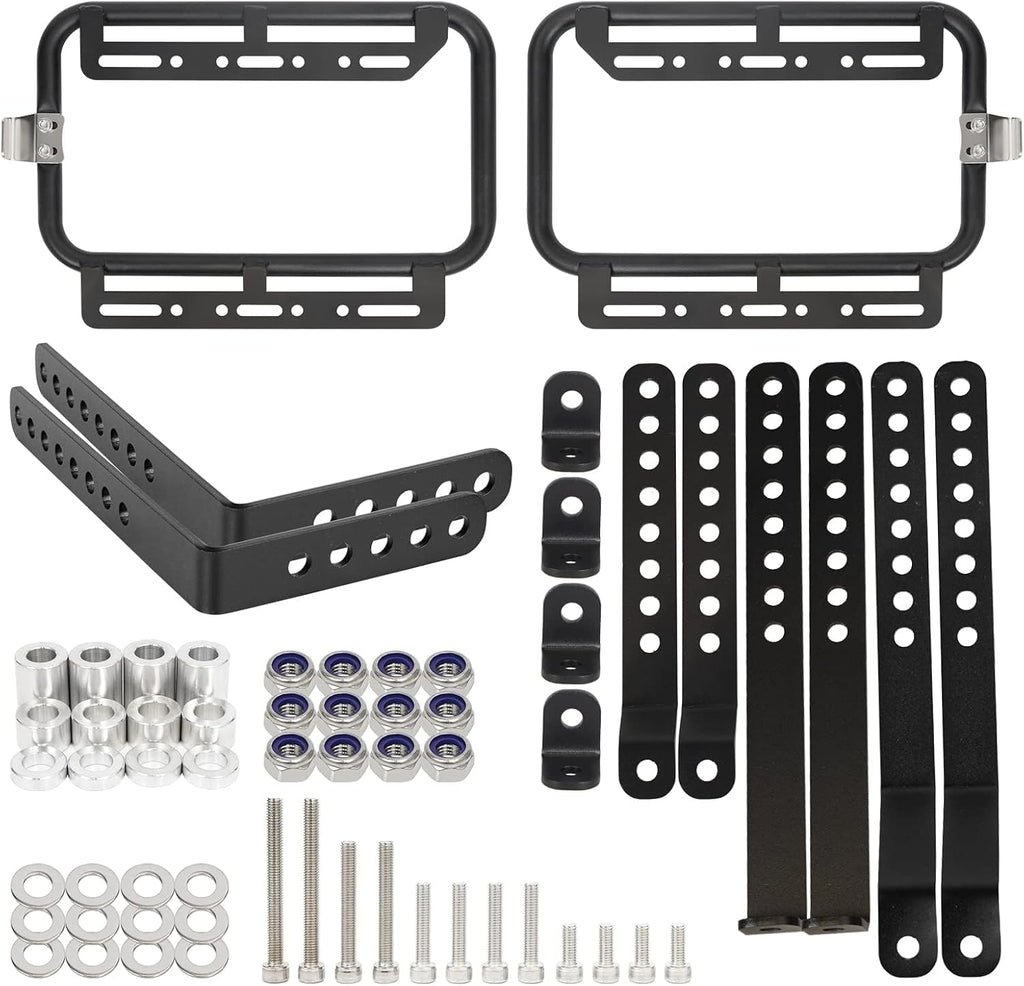 Universal Conversion Support Racks Upgrade Detachable Mounting Bracket Kit Aluminum Alloy Support Bar Fit For