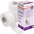 Silk Like Medical Tape - Durable Cloth Medical Tape - 1 in x 10yd, 4 Rolls - Surgical Tape Woven for Strongly Holding