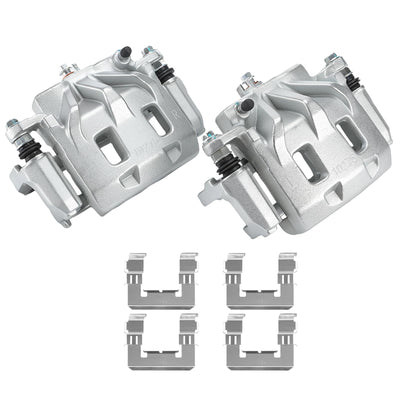 GEARLAST Pair Front Brake Calipers for Subaru Outback Forester Legacy WRX