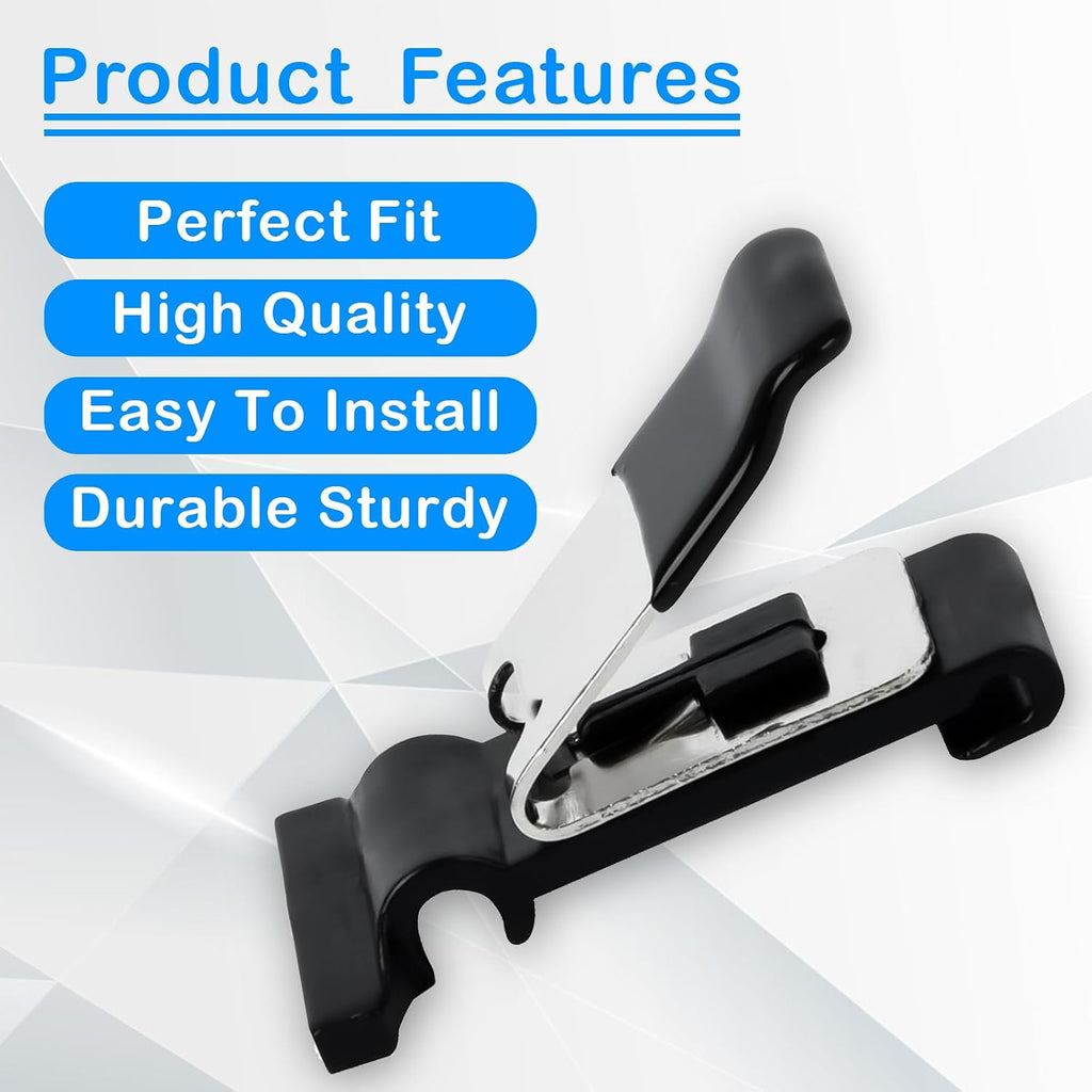 Fuel Door Spring Clip, Gas Tank Door Spring for Toyota 1995-2004 Avalon, 1997-20004 Camry, 1996-2000 RAV4, 2001-2003 Prius, 2001-2006 Sequoia, 1998-2001 Sienna, 2004 Solara 77360-22020 Gas Door