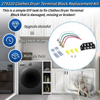 279320 14201229 Dryer Terminal Block Replacement Kit