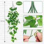 Fake Vines Artificial Hanging Ivy Vines Plants for Room Decor 4Pcs