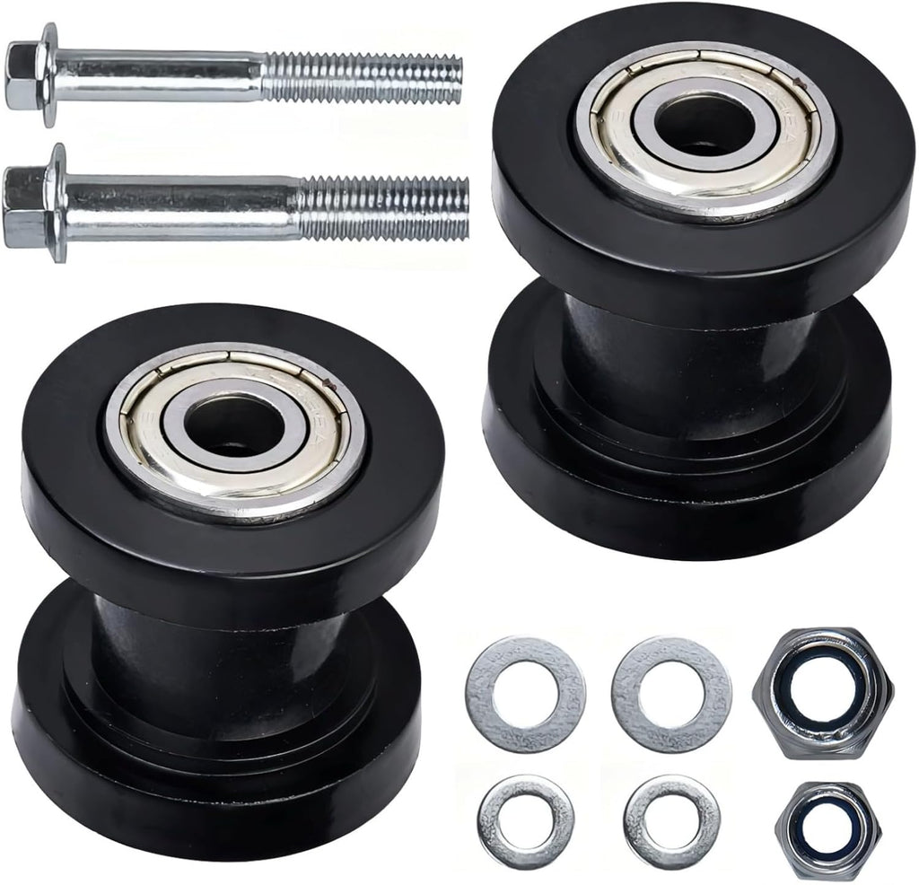 8mm & 8mm Chain Roller Tensioner Wheel Guide（Black）