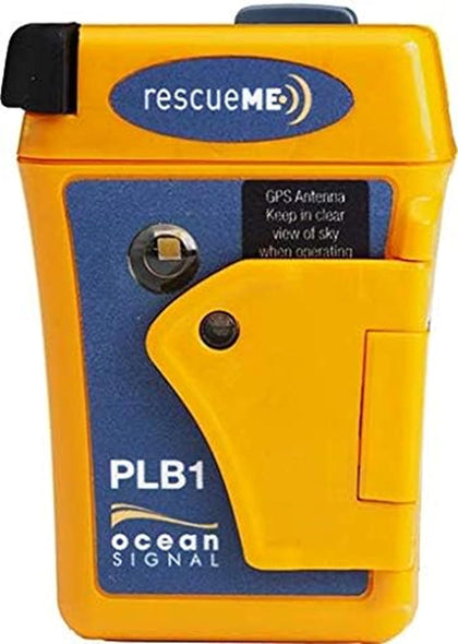 rescueME PLB1 - Compact Satellite SOS Personal Locator Beacon | Global SOS Beacon with GPS Satellite SOS, Alerts