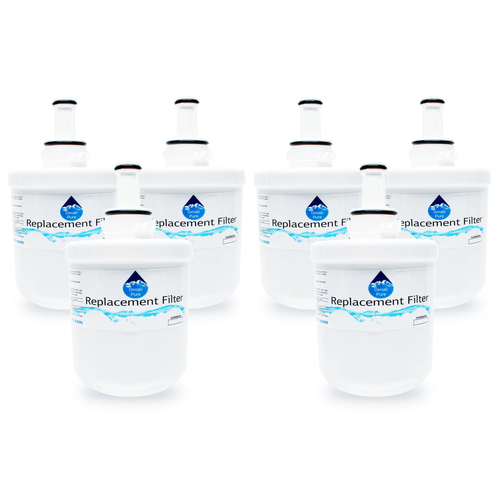 6-Pack Replacement for Samsung RS277ACPN Refrigerator Water Filter