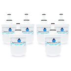 6-Pack Replacement for Samsung RS277ACPN Refrigerator Water Filter