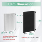 HPA300 HEPA Filter Replacement Compatible with Honeywell Air Purifier