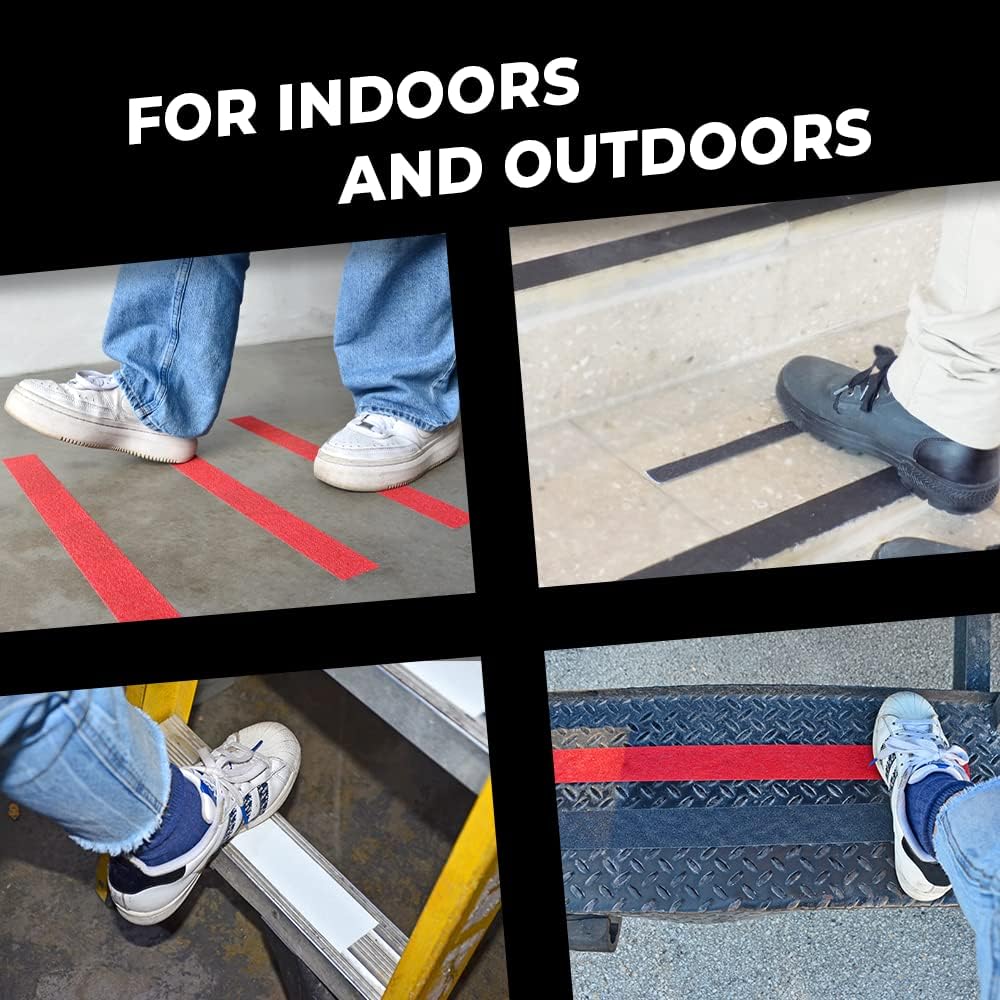 WOD Heavy Duty Anti Slip Tape Red - 2 inch x 30 ft.