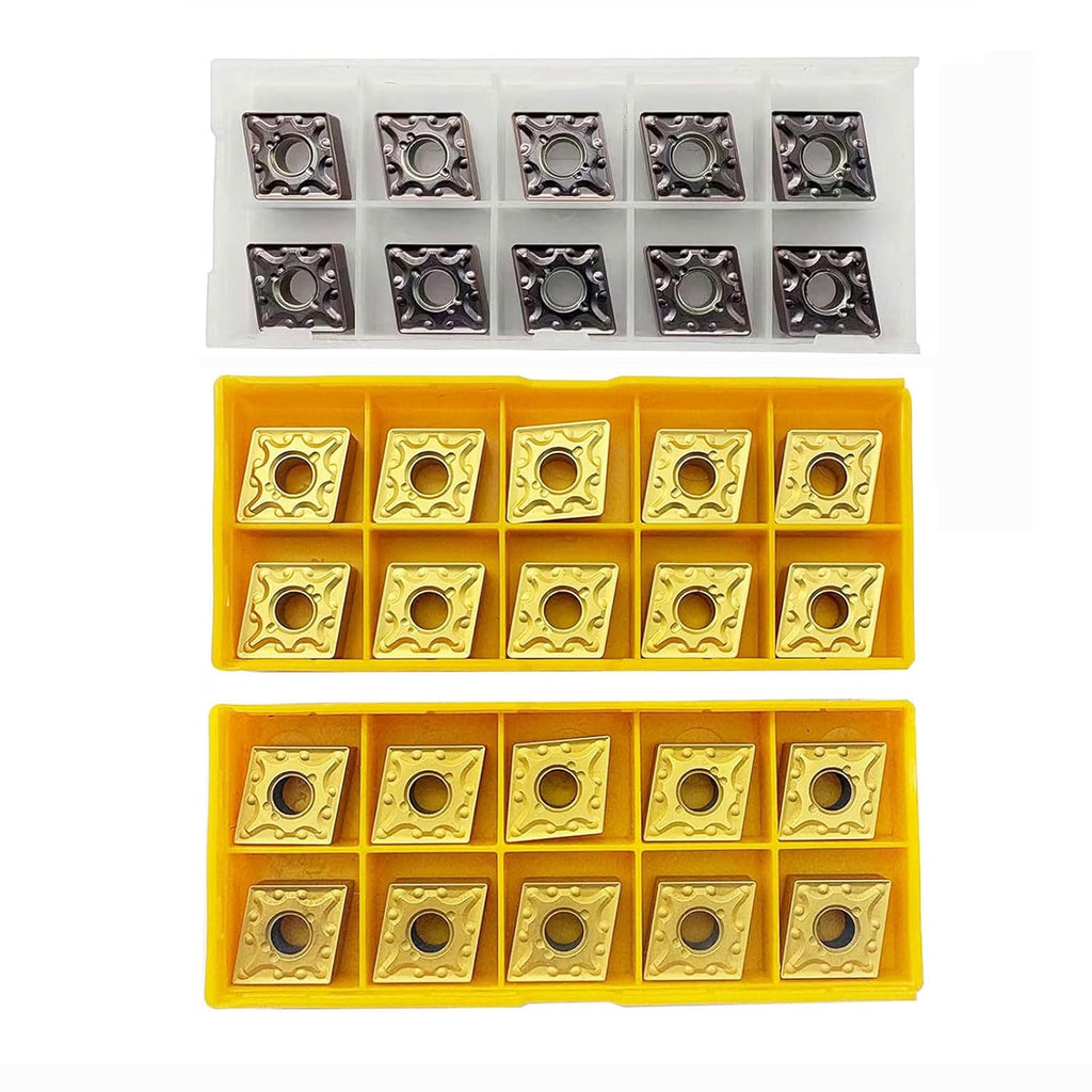 30pcs CNMG431&432 External Carbide Turning Inserts Semi Finishing