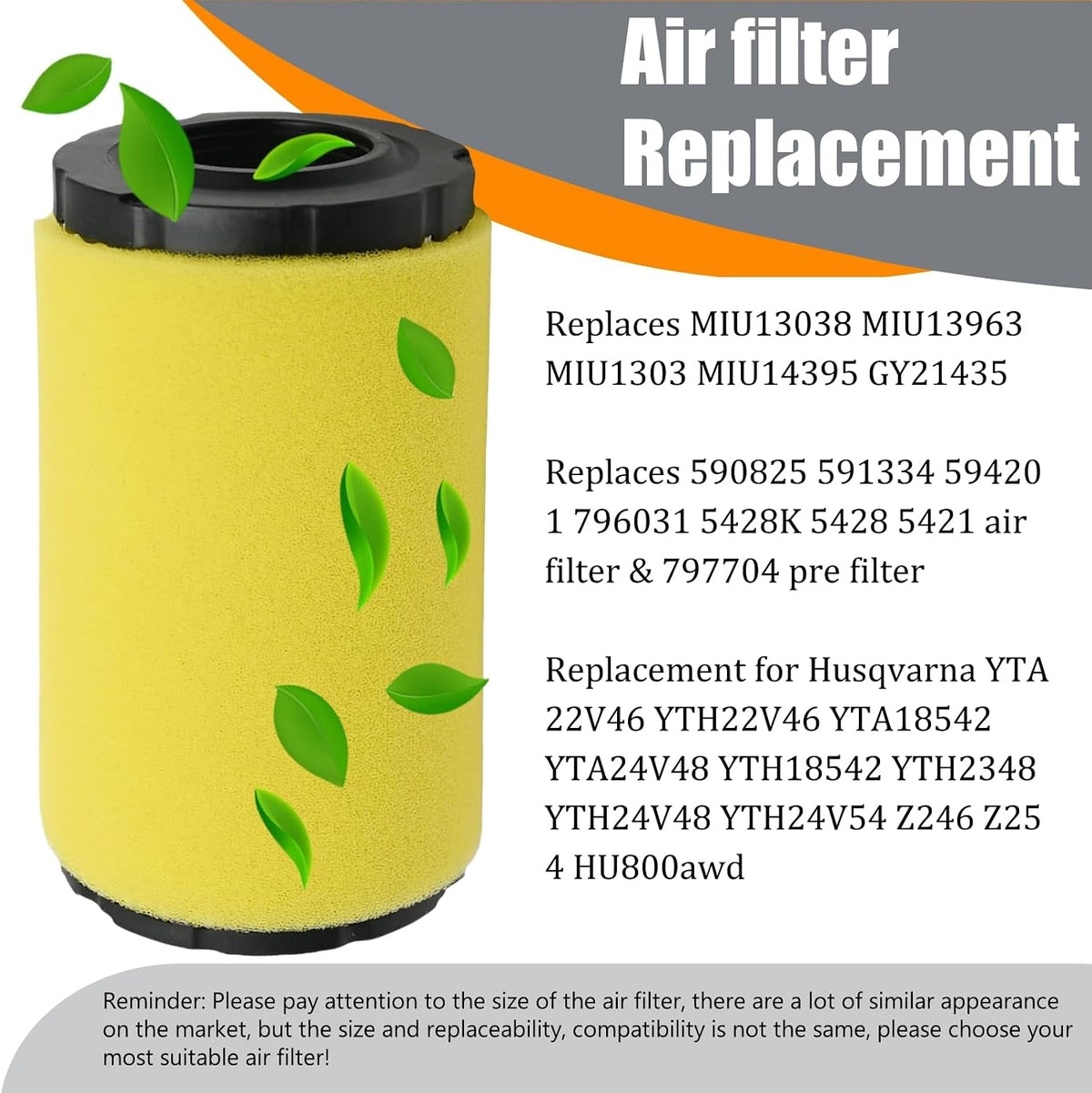 Z355E Air Filter Tune Up Kit Replacement for John Deer Z335E Z345M Z225 Z235 Z355R Z345R Z345 Z335M Z335 Z355 E120 17.5hp 19.5hp 20hp 21hp Engine 46’’48’’ Mower Parts wiht Oil Filter