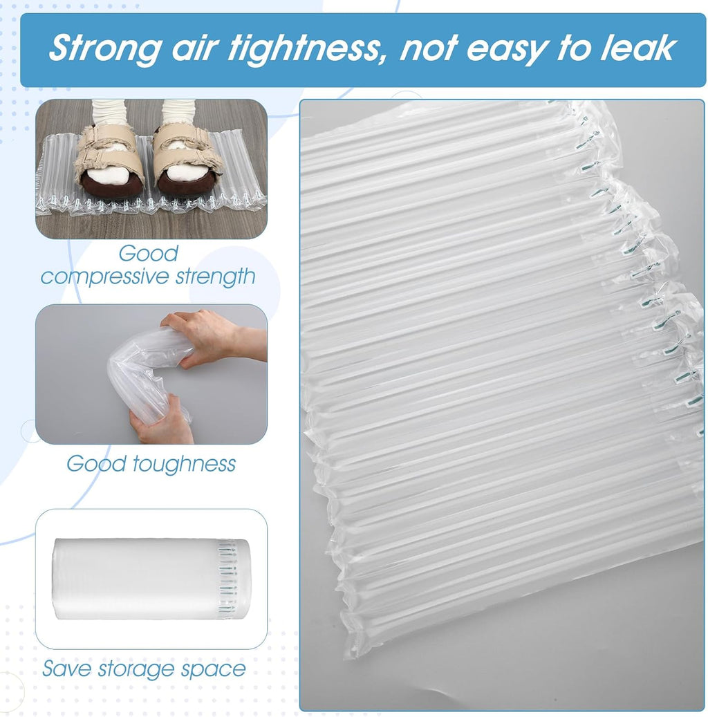 Big Bubble Wrap Large Bubbles 12"x164' Roll, Huge Bubble Wrap for TVs & Moving, Inflatable Packing Air Pillows with