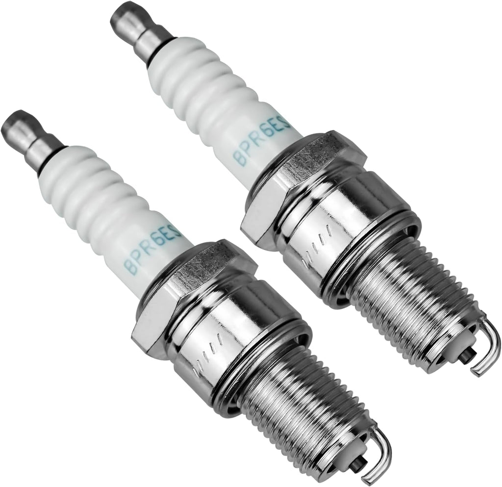 2 Pack Replacement Spark Plug for Toro 81-3250 for NGK BPR6ES 119-1901 121-0186 121-0396 89947 ST31234 ST62113 Lawn Mower Models