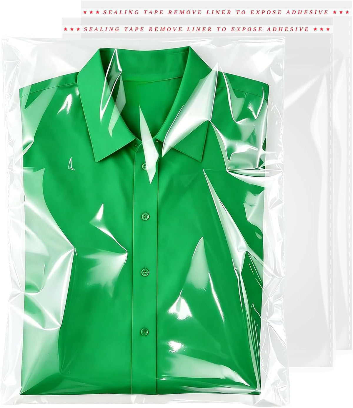 100 Count 9x12 Thick Self Sealing Cellophane Bags